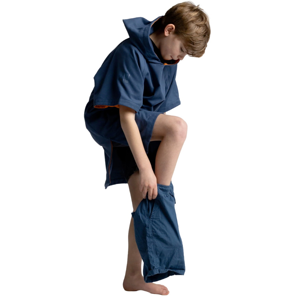 2026 Red Paddle Co Junior Quickdry Microfibre Change Robe 002-009-006-J - Admiral Blue